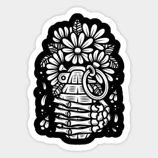 FLOWER BOMB Sticker